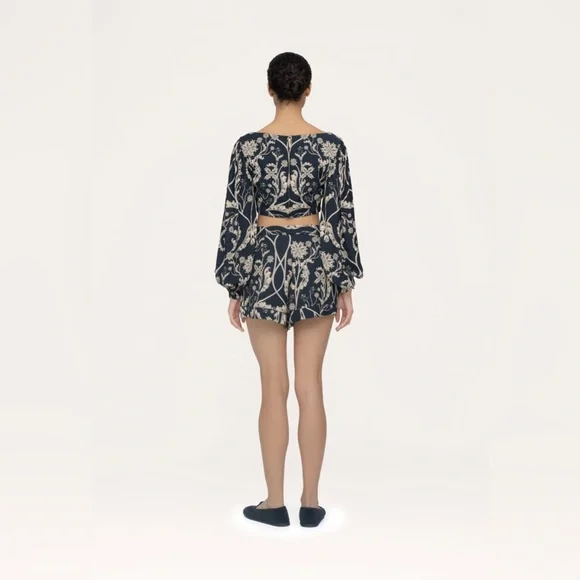 AGUA by AGUA BENDITA Pera Gema Crop Top NEW - Picture 4 of 7